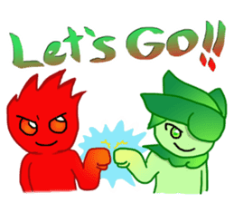 Cloud - Wind Element Charecter (EN) sticker #9586077