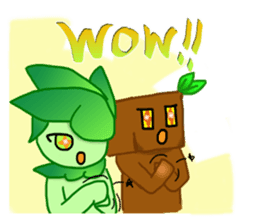 Cloud - Wind Element Charecter (EN) sticker #9586078