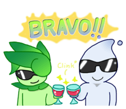 Cloud - Wind Element Charecter (EN) sticker #9586079