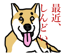 Nihilistic bald old man with friends sticker #9586323