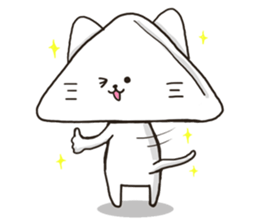 hampen cat sticker #9586401