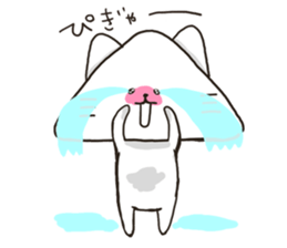 hampen cat sticker #9586421