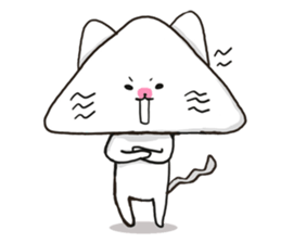 hampen cat sticker #9586422