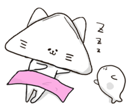 hampen cat sticker #9586436