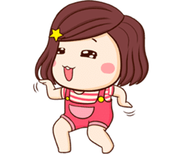Choompoo pink 2 [Eng] sticker #9586899