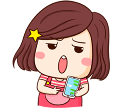 Choompoo pink 2 [Eng] sticker #9586913