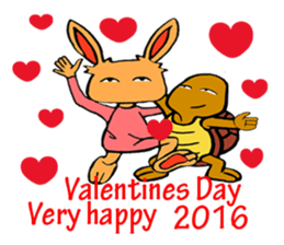 usagi&turtle sticker #9587015