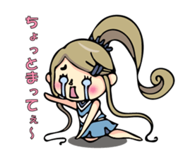 Kansai cheer leader sticker #9587563