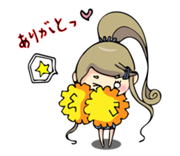 Kansai cheer leader sticker #9587566