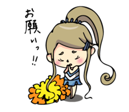 Kansai cheer leader sticker #9587578