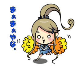 Kansai cheer leader sticker #9587597