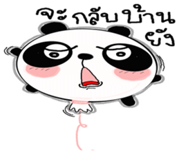 panda balloon sticker #9587902