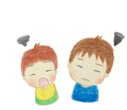 My sons. sticker #9588406