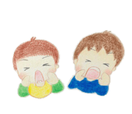 My sons. sticker #9588419