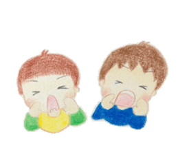 My sons. sticker #9588419