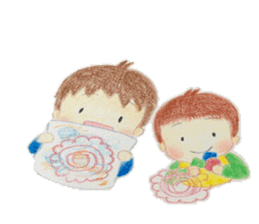 My sons. sticker #9588421