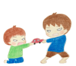 My sons. sticker #9588424