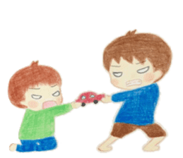 My sons. sticker #9588424