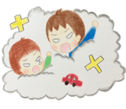 My sons. sticker #9588426