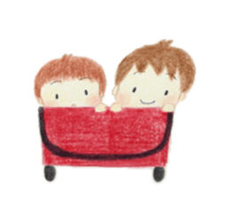 My sons. sticker #9588431