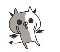 Every day of the letterless cat sticker #9588724