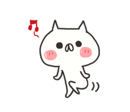 Every day of the letterless cat sticker #9588757