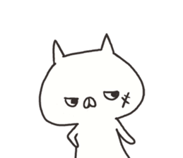 Every day of the letterless cat sticker #9588758