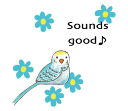Chirping birds sticker #9589080