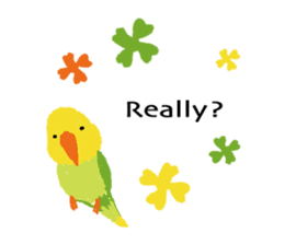 Chirping birds sticker #9589088