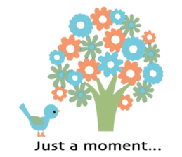 Chirping birds sticker #9589095