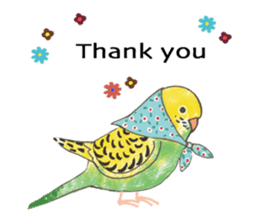 Chirping birds sticker #9589098