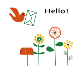 Chirping birds sticker #9589100