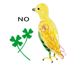 Chirping birds sticker #9589103