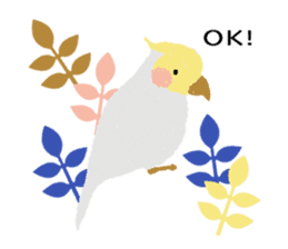 Chirping birds sticker #9589104