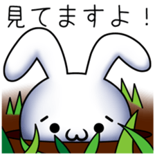 rabbit 4 sticker #9589543