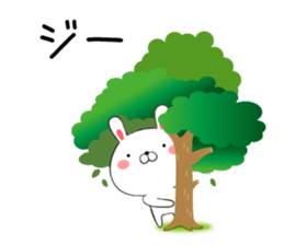 Toyama-ben of rabbit sticker #9589775