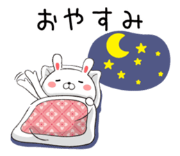 Toyama-ben of rabbit sticker #9589782