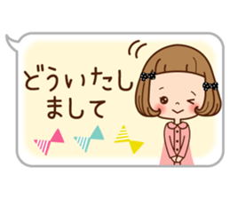 A sticker of the love of the girl sticker #9589886