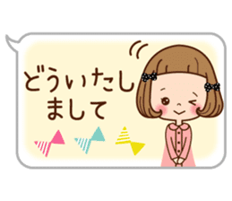 A sticker of the love of the girl sticker #9589886