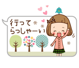 A sticker of the love of the girl sticker #9589903