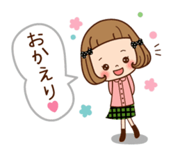 A sticker of the love of the girl sticker #9589904