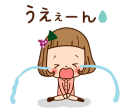 A sticker of the love of the girl sticker #9589911