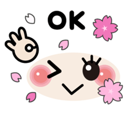 Flowers bloom Face mark stickers sticker #9591004