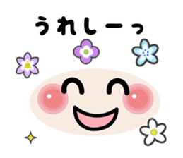 Flowers bloom Face mark stickers sticker #9591010