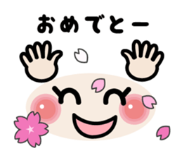 Flowers bloom Face mark stickers sticker #9591016