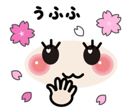 Flowers bloom Face mark stickers sticker #9591023