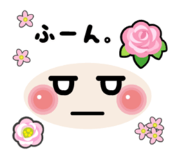 Flowers bloom Face mark stickers sticker #9591027