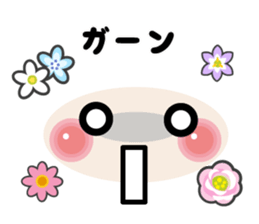 Flowers bloom Face mark stickers sticker #9591030