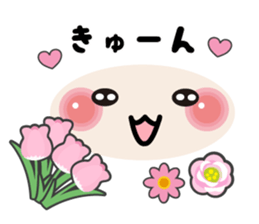 Flowers bloom Face mark stickers sticker #9591035