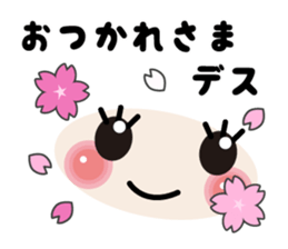 Flowers bloom Face mark stickers sticker #9591036